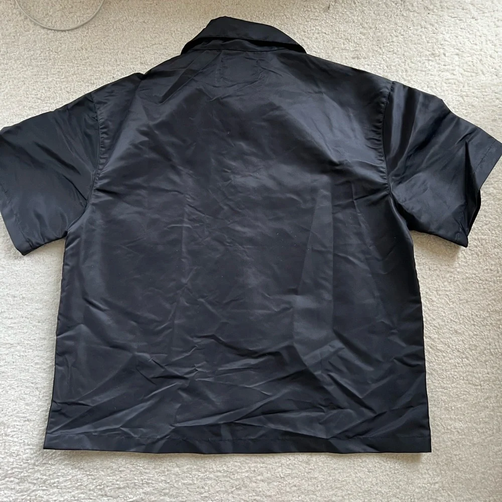Prada Elegant Black bottom down Shirt - Picture 6 of 8